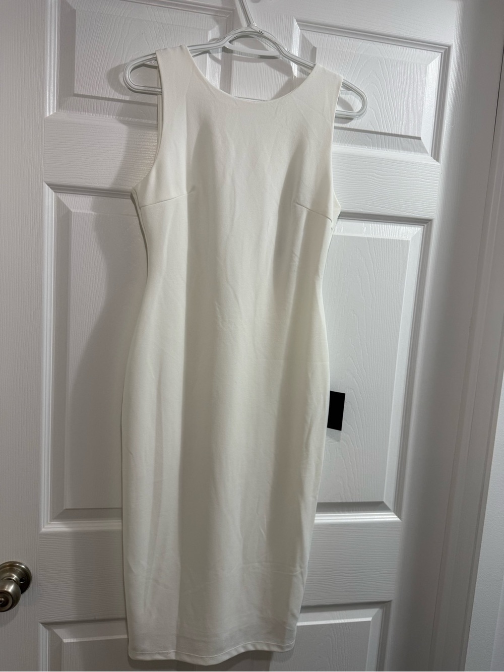 Lulus So Stunning White Backless Midi Dress